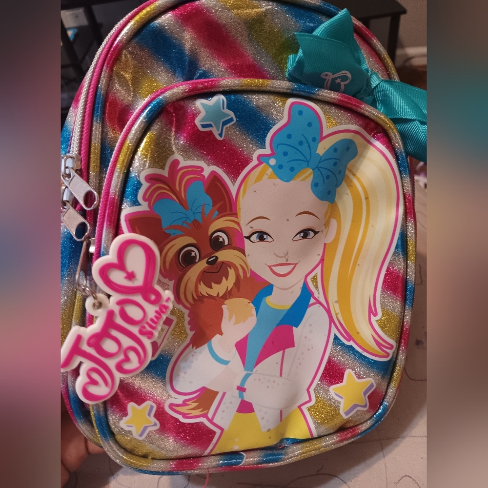 Girls jojo siwa mini bagpack